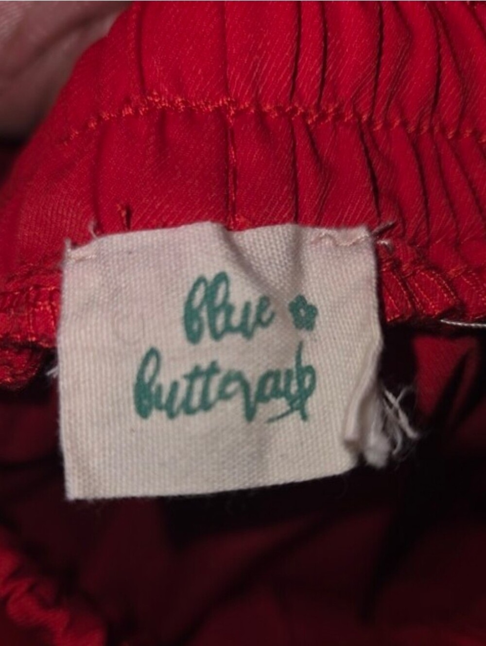 Red Drawstring Track Pants - Picture 4 of 5